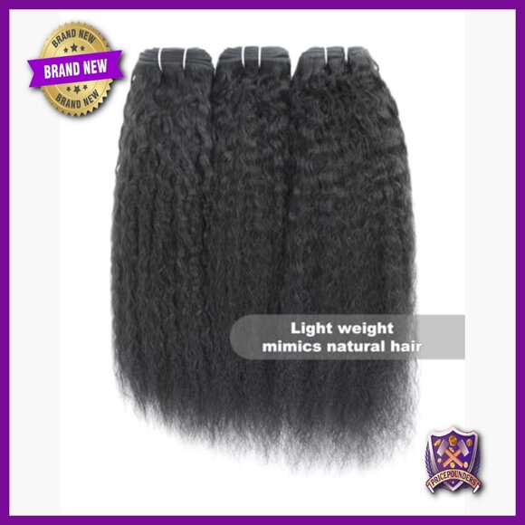 100% Virgin Remy Brazilian Human Hair Extensions 3 Bundles 16-20 Inch main image 5